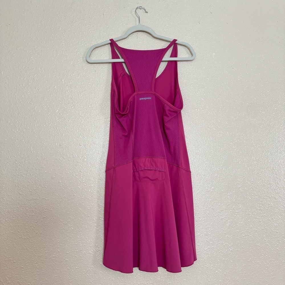 Patagonia Pink Racerback Hiking Dress Tennis Pickleball Camping Walking - Picture 2 of 6